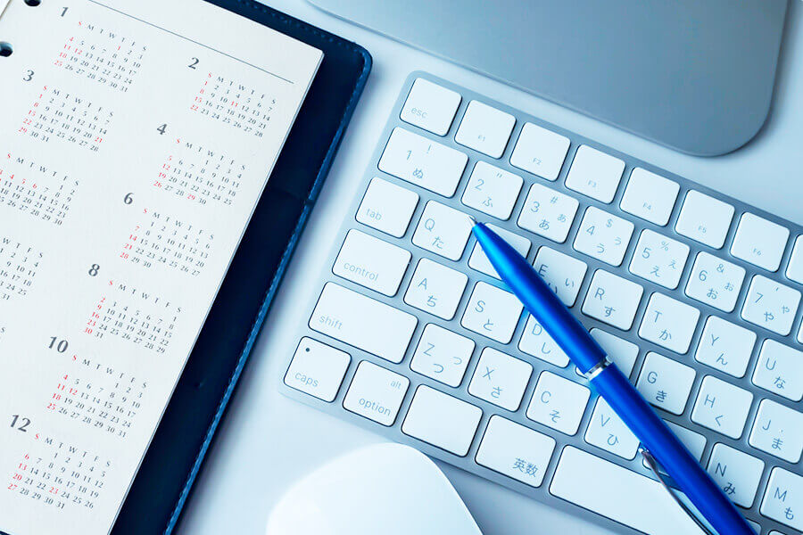 都度予約制で好きなときにレッスンを予約する様子